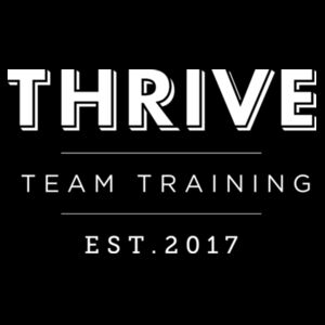 White Thrive Team Training EST 2017 - Womens Premium Crew Design