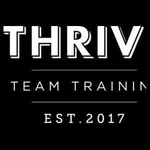 White Thrive Team Training EST 2017 - Womens Premium Hood Design